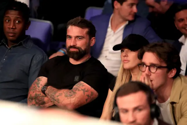 Ant Middleton and Ellie Goulding