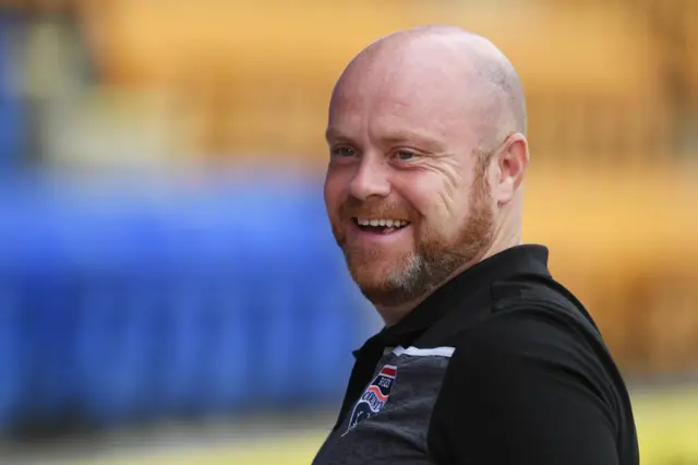 Ross County co-manager Steven Ferguson