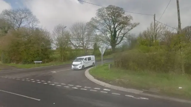 Cat and Fiddle Lane in West Hallam