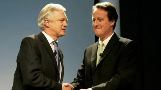 David Davis and David Cameron