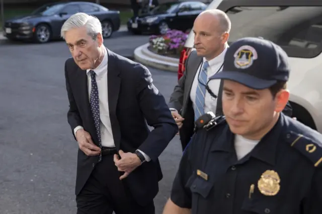 Mueller arrives