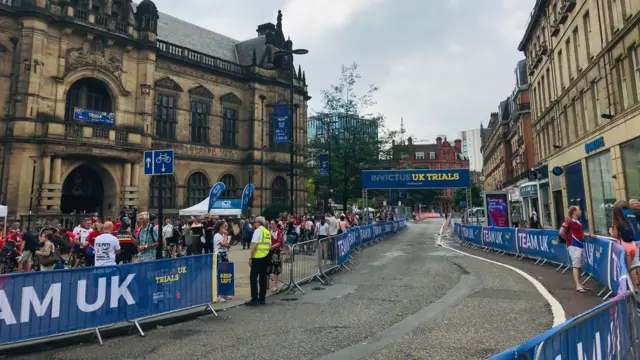 People at the Invictus UK Trials