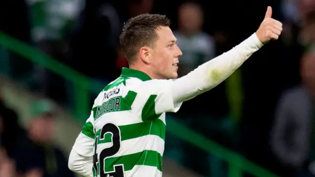 Callum McGregor added a second goal after Sarajevo had equalised at Celtic Park