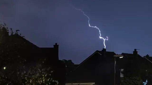 Lightning in Leeds