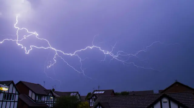 Lightning in Beverley