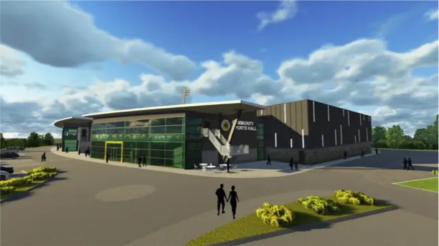 new football stadium