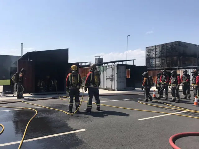 Fire training