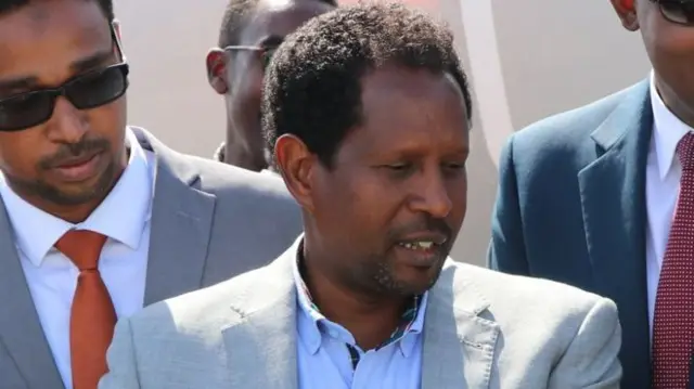 Mayor of Mogadishu Abdirahman Omar Osman