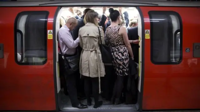 Tube passengers