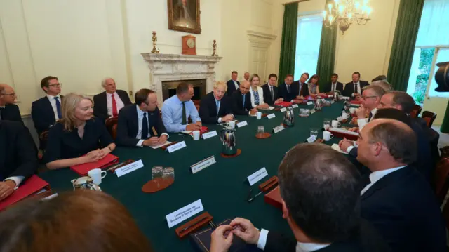 Boris Johnson's first cabinet