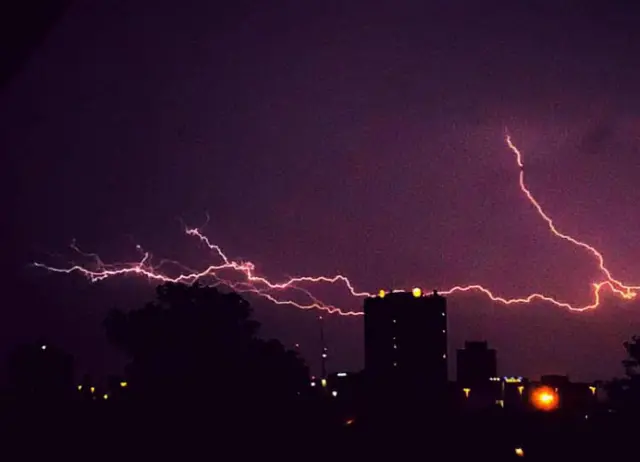 Thunderstorm in Coventry