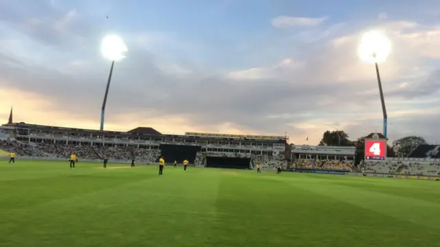 Birmingham Bears in action in their last match