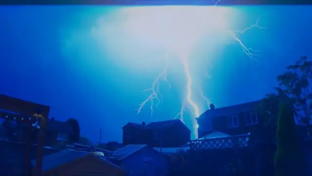 Swadlincote lightning