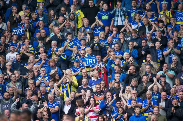 Warrington fans