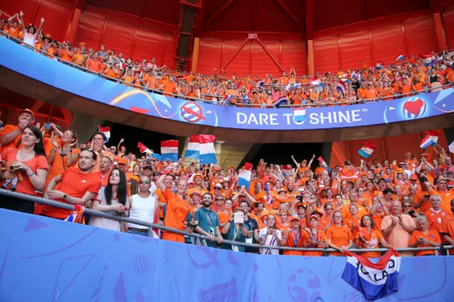 Netherlands fans