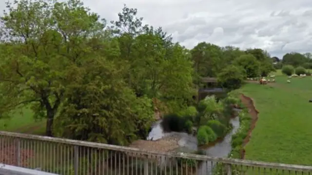 The River Arrow in Alcester