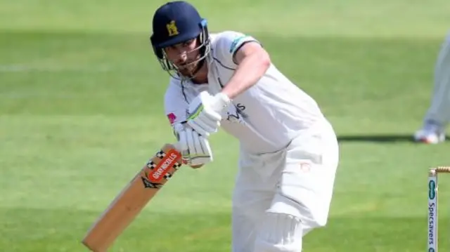 Warwickshire opener Dom Sibley