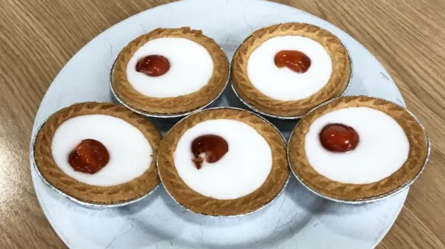 Cherry bakewells