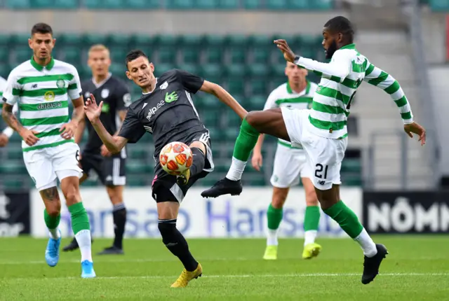 Olivier Ntcham is catching the eye for Celtic