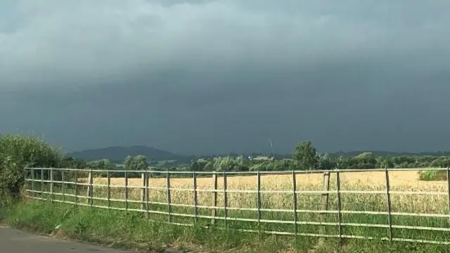 Storms near Hereford