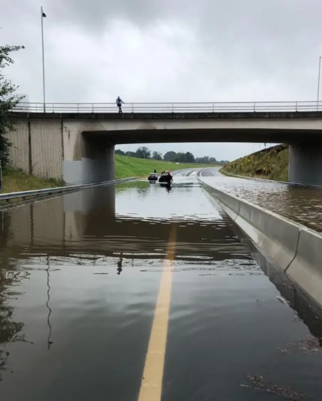 A555 flooding