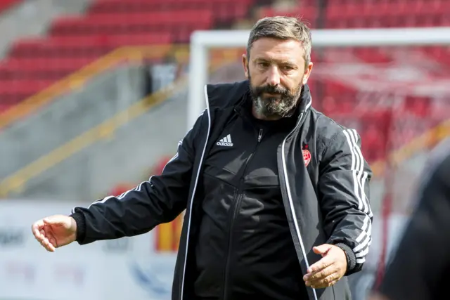 Aberdeen manager Derek McInnes