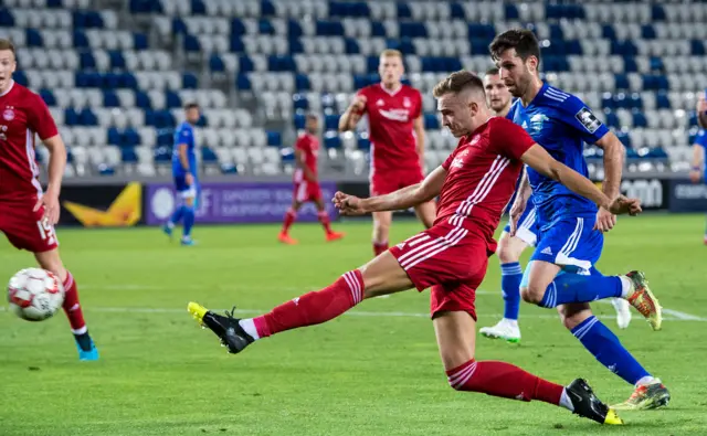 Aberdeen winger Ryan Hedges