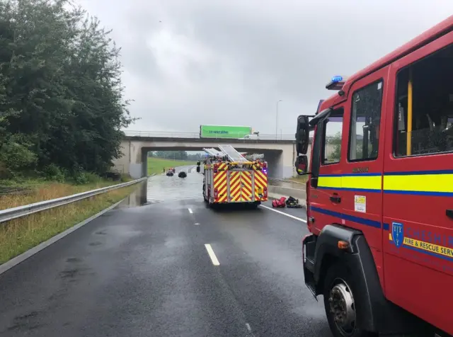 A555 flooding