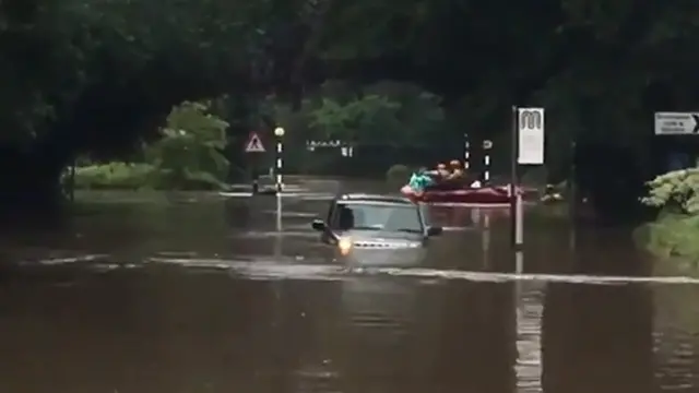 Flooding in Bramhall