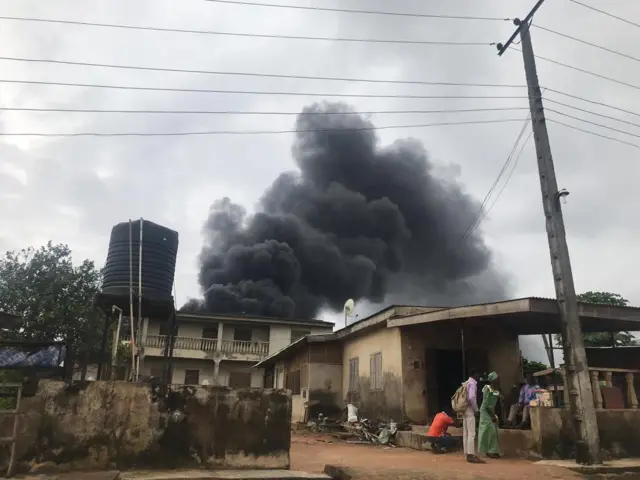 Lagos pipeline explosion