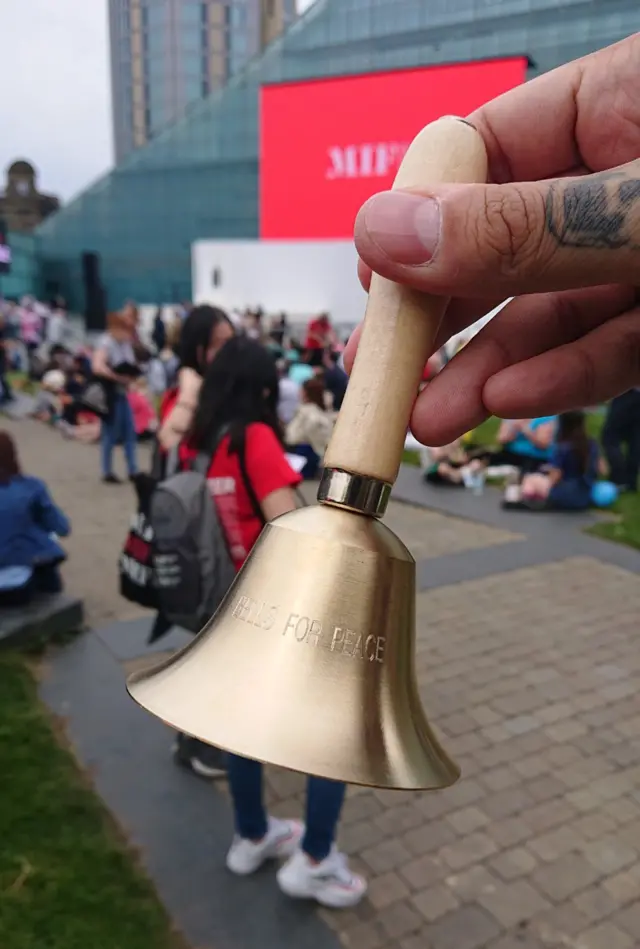 A BELLS FOR PEACE bell