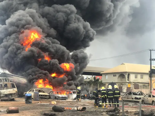 Lagos pipeline explosion