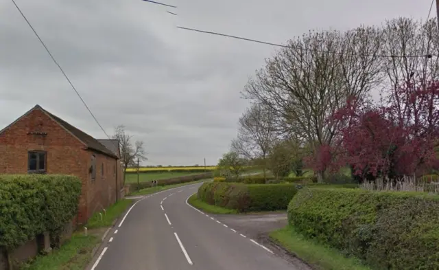 Snarestone Leicestershire crash