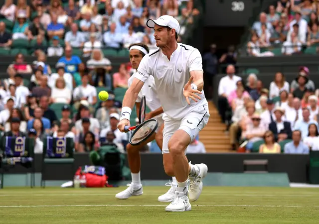 Pierre-Hugues Herbert and Andy Murray