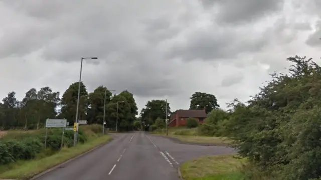 Junction of Hednesford Road with Stile Cop Road