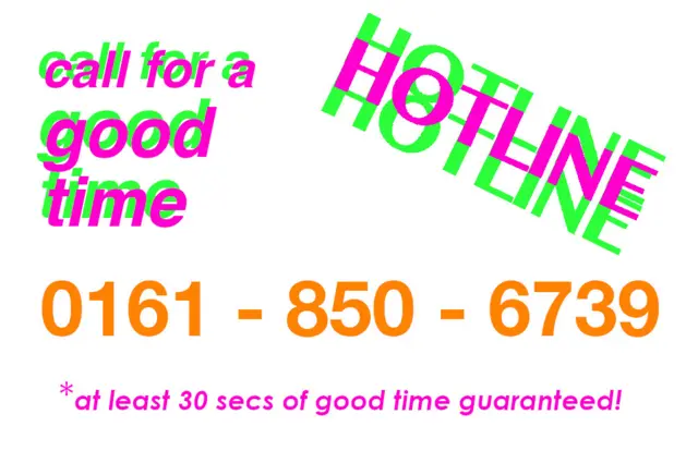 The hotline phone number flyer: 0161 850 6739