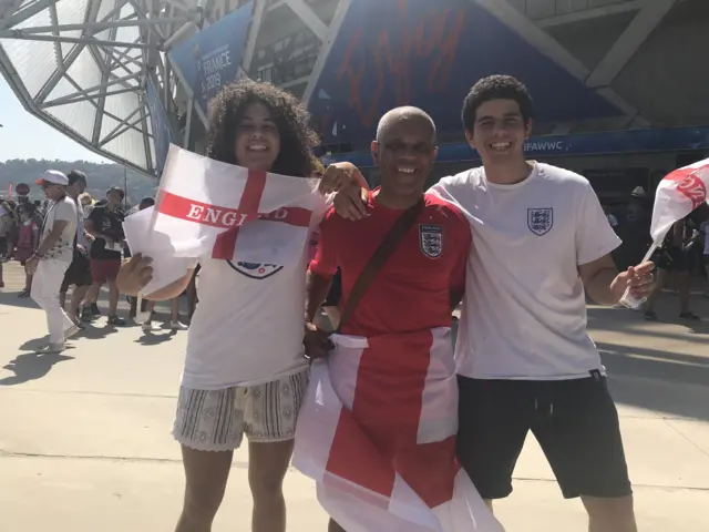 England fans