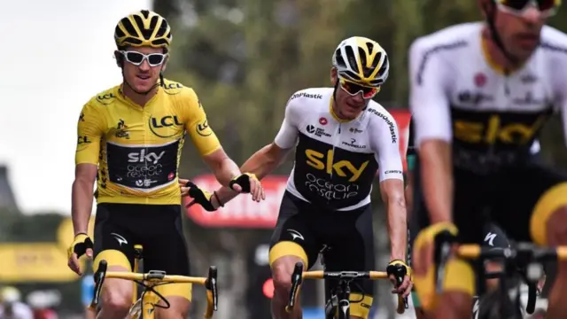 Geraint Thomas & Chris Froome