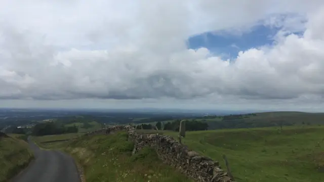 Hills above Manchester