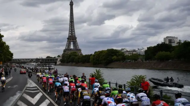 Tour de France in Paris