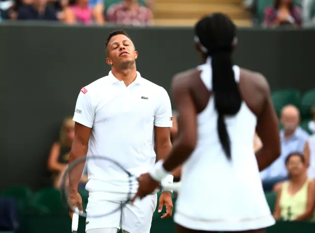 Coco Gauff and Jay Clarke