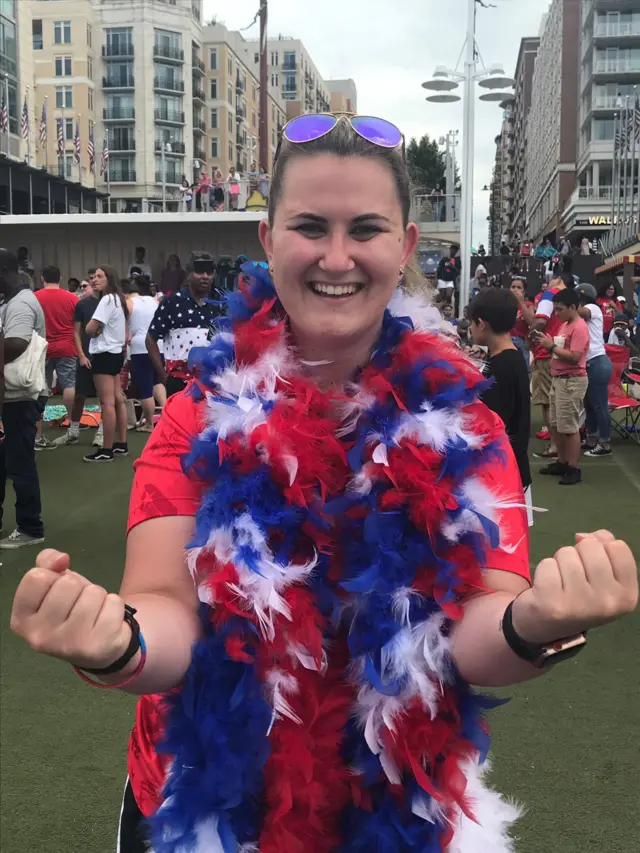 USA fan
