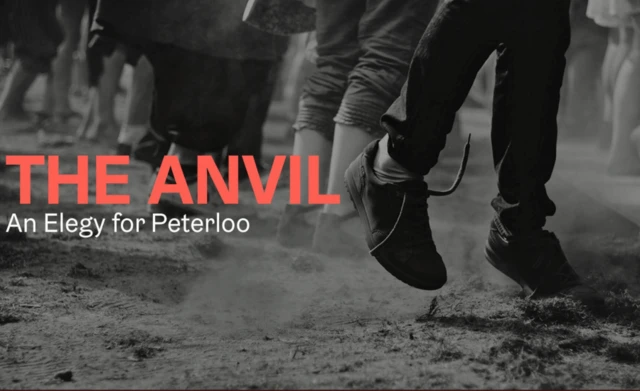 The Anvil logo on a greyscale image of people jumping into the air