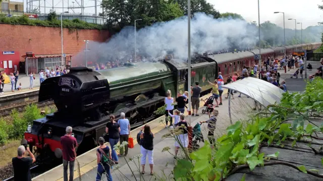 Flying Scotsman at Cross Gates