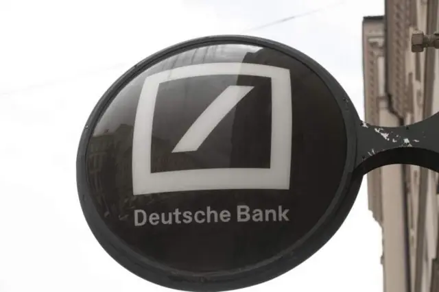 Deutsche Bank sign