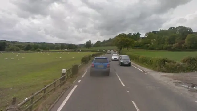 A6 Bakewell Road, near Rowsley, in Derbyshire