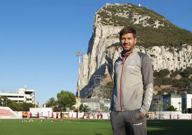 Rangers manager Steven Gerrard