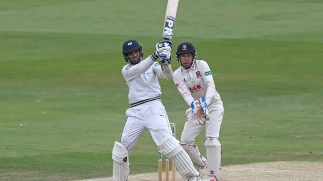 Keshav Maharaj hits 6 runs for Yorkshire