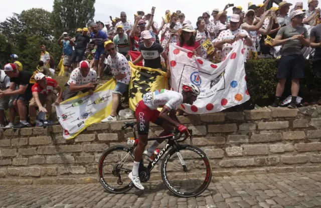 Eritrea"s Natnael Berhane of Cofidis Solutions