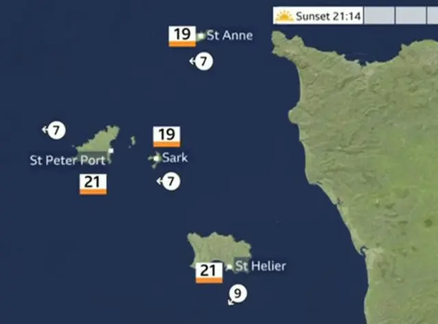 Weather map